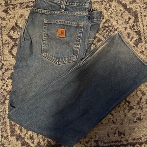 36x32 y2k Carhartt Men's Relaxed jeans 9.5in opening